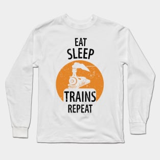 train railwayman trains driver Long Sleeve T-Shirt